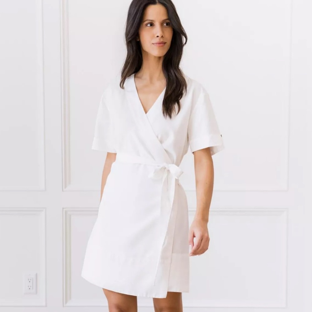 NWT Cozy Earth Coastal Comfort Wrap Dress